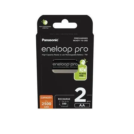 Cenová Bomba Dobíjecí baterie "Eneloop Pro", AA, 2 x 2500 mAh Ni-MH, PANASONIC OFERTA office vše pro kancelář