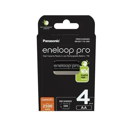 Super Cena Dobíjecí baterie "Eneloop Pro", AA, 4 x 2500 mAh Ni-MH, PANASONIC OFERTA office vše pro kancelář