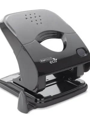 Pouze Dnes Děrovačka "ECO X5", černá, 30 listů, méně síly, RAPESCO OFERTA office vše pro kancelář