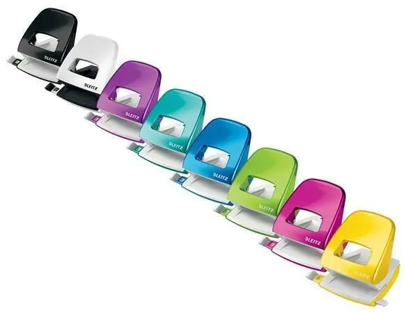 Must-Have Děrovačka "Nexxt Style 5008", metalická ledově modrá, 30 listů, LEITZ OFERTA office vše pro kancelář