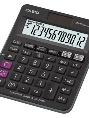 Kalkulačka, stolní, 12místný displej, CASIO "MJ-120D PLUS" OFERTA office vše pro kancelář Cenově Výhodný