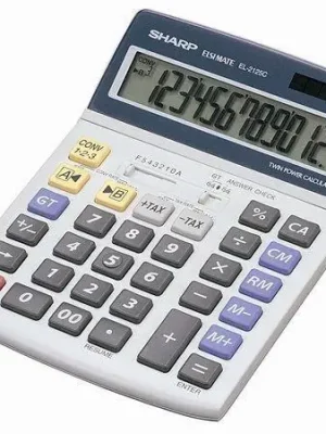 Kalkulačka, stolní, 12místný displej, SHARP "EL-2125C" OFERTA office vše pro kancelář Nejlepší Volba