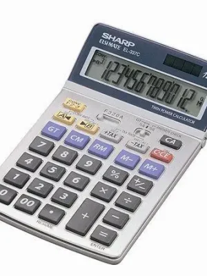 Kalkulačka, stolní, 12místný displej, SHARP "EL-337" OFERTA office vše pro kancelář Zlevněný