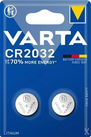 Pouze Dnes Knoflíková baterie CR2032, 2ks, VARTA OFERTA office vše pro kancelář