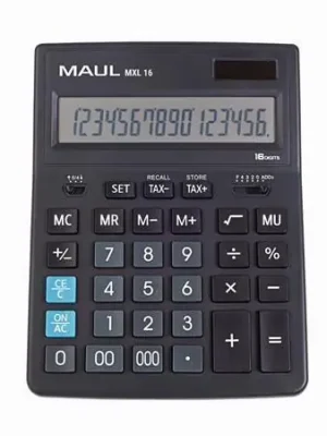 Kalkulačka "MXL 16", stolní, 16 číslic, MAUL 7267890 OFERTA office vše pro kancelář Rychlé Dodání