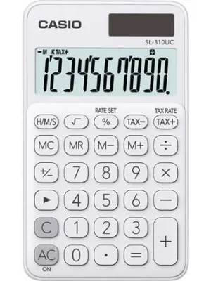 Expresní Doručení Kalkulačka "SL 310", bílá, 10 místný displej, CASIO OFERTA office vše pro kancelář