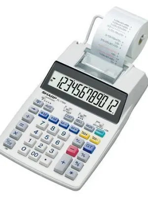 Hit Sezóny Kalkulačka s tiskem "EL-1750V", 12 místný displej, 2-barevný tisk, SHARP OFERTA office vše pro kancelář