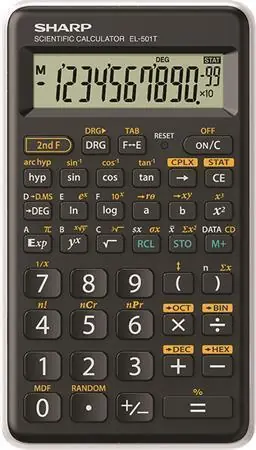 Kalkulačka vědecká "EL-501TBWHL", 146 funkcí, SHARP OFERTA office vše pro kancelář Víkendová Akce