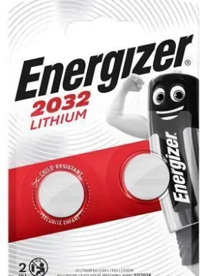 Baterie knoflíková, CR2032, 2 ks v balení, ENERGIZER OFERTA office vše pro kancelář Aktuální