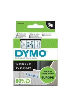 Feliratozógép szalag, 12 mm x 7 m, DYMO "D1", fehér-kék OFERTA office vše pro kancelář Nejlepší Cena
