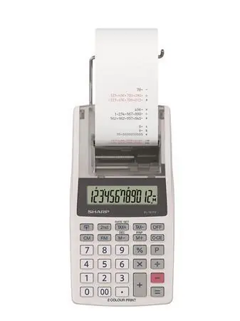 Kalkulačka "EL-1611V", s tiskem, 12 číslic, 2 barvy tisku, SHARP EL1611V OFERTA office vše pro kancelář Časově Omezené