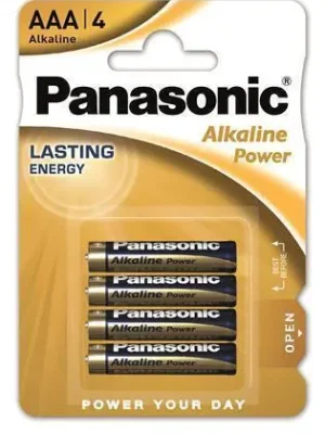 Baterie "Alkaline power", AAA 4 ks, PANASONIC OFERTA office vše pro kancelář Expresní Doručení