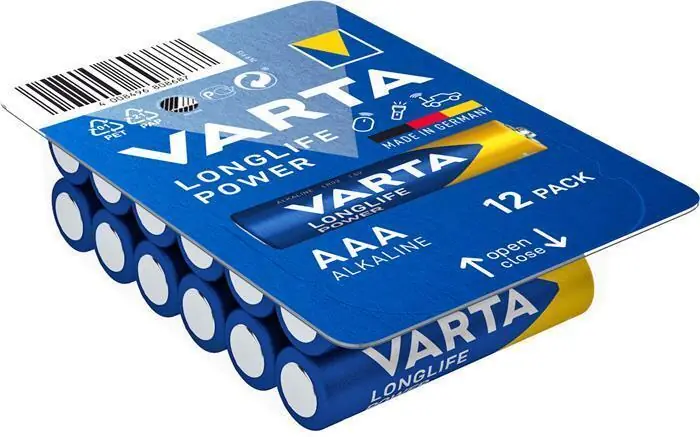 Baterie "Longlife Power", AAA, 12 ks, VARTA OFERTA office vše pro kancelář Přímo Od Výrobce
