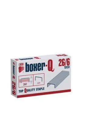 Drátky do sešívaček, 26/6, BOXER OFERTA office vše pro kancelář Značkový