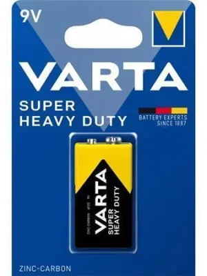 Baterie "Super Heavy Duty", 9V, 1 ks, VARTA 2022101411 OFERTA office vše pro kancelář Objednat Nyní