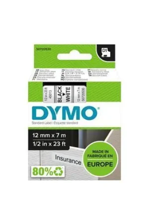 Páska, 12 mm x 7 m, DYMO "D1", bílá-černá OFERTA office vše pro kancelář Časově Omezené