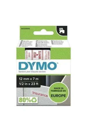 Akční Nabídka Páska, 12 mm x 7 m, DYMO "D1", bílá-červená OFERTA office vše pro kancelář