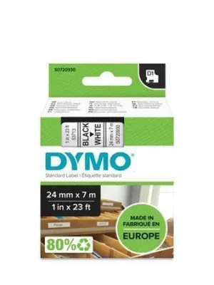 Kup Teď Páska, 24 mm x 7 m, DYMO "D1", černá-bílá OFERTA office vše pro kancelář
