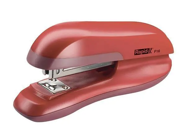 Originální Sešívačka "F16", červená, 30 listů, RAPID OFERTA office vše pro kancelář