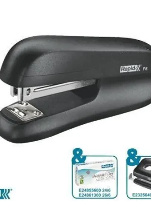 Kup Teď Sešívačka "F6", černá, malá, 20 listů, RAPID OFERTA office vše pro kancelář