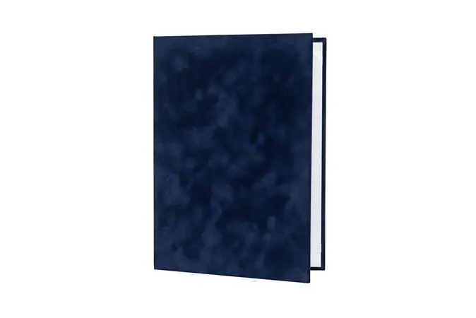 Desky na diplom, modrá, A4 OFERTA office vše pro kancelář Must-Have