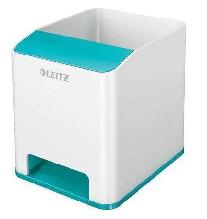 Zlevněný Držák "Wow", modrá, dvoubarevný, LEITZ OFERTA office vše pro kancelář