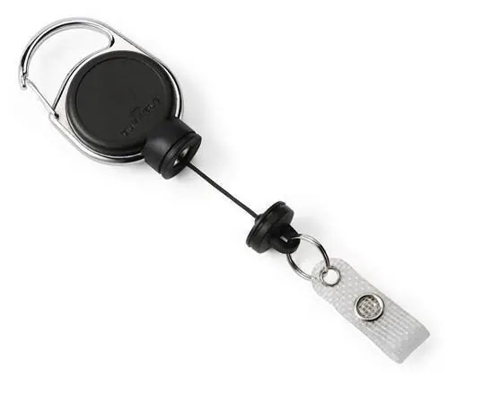 Držák jmenovek "Extra Strong", černá, výsuvný, patent, DURABLE 832901 OFERTA office vše pro kancelář Hit Sezóny
