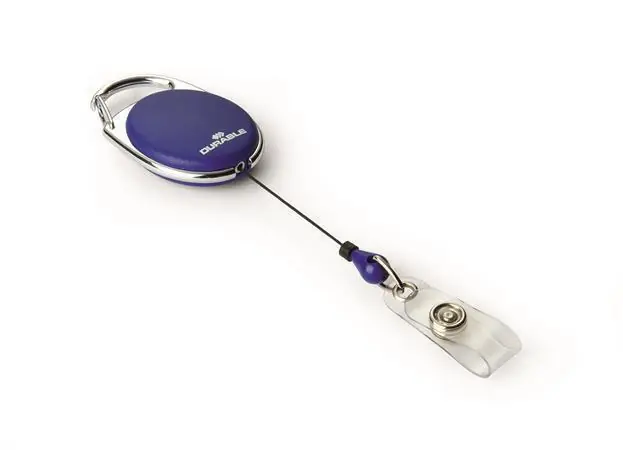Poslední Šance Držák jmenovek "Style", tmavě modrá, výsuvný, patent, DURABLE 832407 OFERTA office vše pro kancelář