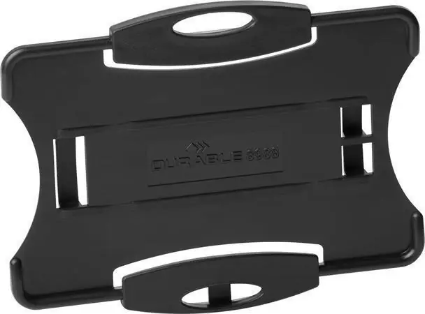 Novinka Držák jmenovek, černá, otevřený, pro 1 kartu, DURABLE "Eco" 898801 OFERTA office vše pro kancelář