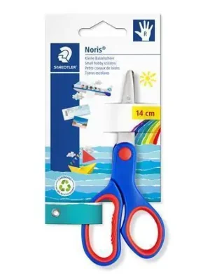Objednat Nyní Nůžky "Noris Club", modré, dětské, 14 cm, STAEDTLER OFERTA office vše pro kancelář
