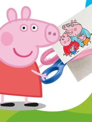 Nůžky "Noris Junior 965", edice Peppa Pig, dětské, 10 cm, STAEDTLER 965 40BKL1 OFERTA office vše pro kancelář Vysoce Kvalitní