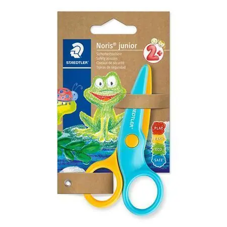 Super Cena Nůžky "Noris Junior 965", modro-žlutá, dětské, 10 cm, STAEDTLER 965 40 BK OFERTA office vše pro kancelář