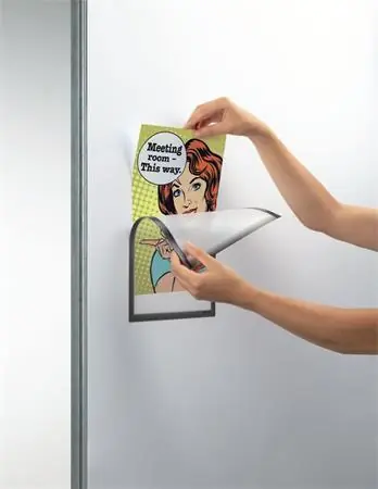 Víkendová Akce Informační kapsy, šedá, magnetická, A4, DURABLE 400757 OFERTA office vše pro kancelář