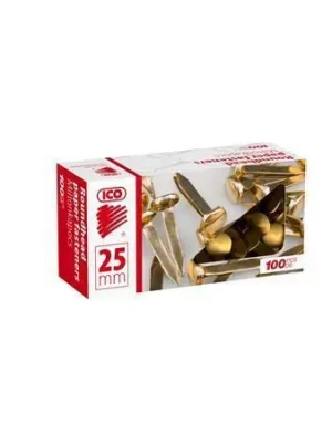 Kancelářská sponka s hlavičkou, 25 mm, ICO OFERTA office vše pro kancelář Značkový