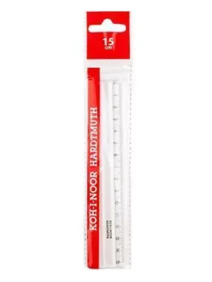 Aktuální Pravítko, plastové, 15 cm, KOH-I-NOOR OFERTA office vše pro kancelář