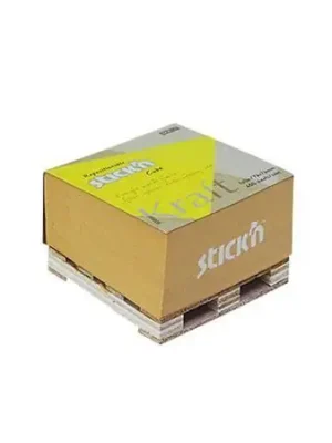 Samolepicí bloček "Kraft Cube", hnědá barva, 76x76 mm, 400 listů, mini paleta STICK N 21816 OFERTA office vše pro kancelář Rychlé Dodání
