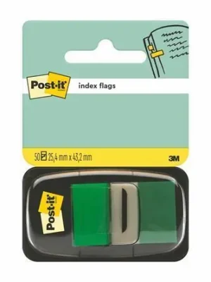 Samolepicí záložky se zásobníkem, zelená, 25 x 43 mm, 50 listů, 3M POSTIT 7000029856 OFERTA office vše pro kancelář Originální