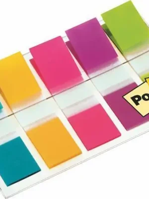 Samolepicí záložky, mix neonových barev, 12 x 43 mm, 5x 20 listů, 3M POSTIT 7000101800 OFERTA office vše pro kancelář Akce