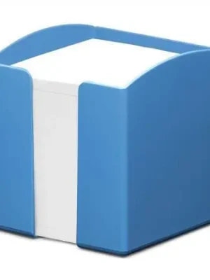 Stojánek na papírové bločky "ECO", modrá, plast, 100 x 100 mm, DURABLE OFERTA office vše pro kancelář Výprodej