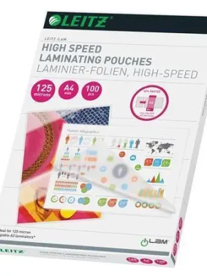 Laminovací fólie "iLam", čirá, 125 mikron, A4, lesklá, UDT technologie, LEITZ OFERTA office vše pro kancelář Cenový Hit