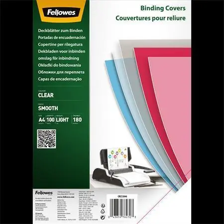 Desky do kroužkové vazby, transparentní, A4, 180 mikronů, PET, FELLOWES 5384601 OFERTA office vše pro kancelář Kup Teď