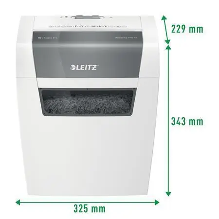 Cenový Hit Skartovací stroj "IQ Home", 6 listů, křížový řez, LEITZ 80340000 OFERTA office vše pro kancelář