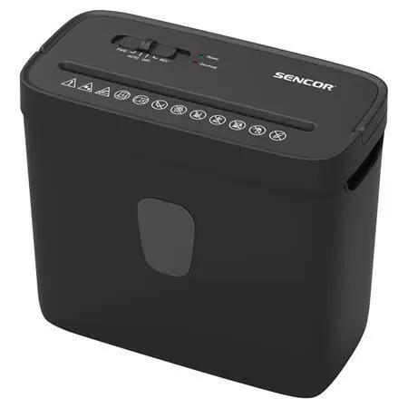 Sezónní Sleva Skartovací stroj "SSK 362", černá, konfety, 4 listy, SENCOR OFERTA office vše pro kancelář