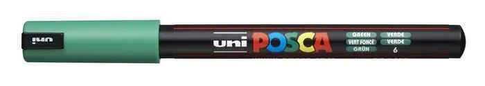 Kup Teď Akrylový popisovač "Posca PC-1MR", zelená, 0,7 mm, UNI 2UPC1MRZ OFERTA office vše pro kancelář