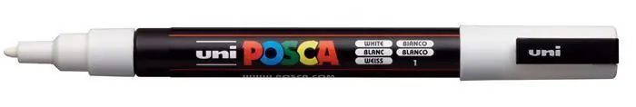 Akrylový popisovač "Posca PC-3M", bílá, 0,9-1,3 mm, UNI OFERTA office vše pro kancelář Top Prodej