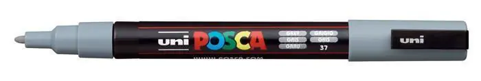 Akrylový popisovač "Posca PC-3M", břidlicově šedá, 0,9-1,3 mm, UNI 2UPC3MPALASZURKE OFERTA office vše pro kancelář Časově Omezené