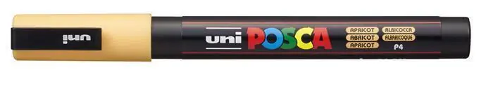 Akrylový popisovač "Posca PC-3M", broskvová, 0,9-1,3 mm, UNI OFERTA office vše pro kancelář Výprodej