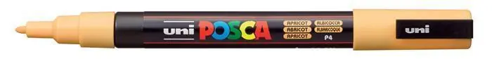 Horká Nabídka Akrylový popisovač "Posca PC-3M", broskvová, 0,9-1,3 mm, UNI 2UPC5MBARACK OFERTA office vše pro kancelář