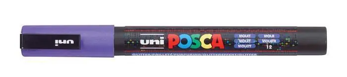Akce Akrylový popisovač "Posca PC-3M", jasně fialová, 0,9-1,3 mm, UNI 2UPC3MLL OFERTA office vše pro kancelář