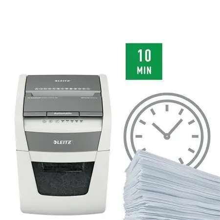 Cenově Výhodný Skartovačka "IQ AutoFeed SmalOffice 50 P4 Pro", 50 listů, křížový řez, LEITZ, 80350000 OFERTA office vše pro kancelář